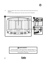 Предварительный просмотр 30 страницы Salta EXCELLENT GROUND SAFETYNET Assembly Instructions Manual