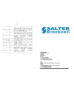 Предварительный просмотр 18 страницы Salter Brecknell LPS-30 Operation Manual