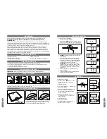 Preview for 9 page of Salter Housewares Inset Electronic Bathroom Scale Instruction Manual