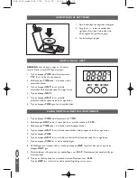 Preview for 22 page of Salter 1016 Instructions For Use Manual