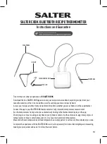 Preview for 1 page of Salter 593 Instructions And Guarantee