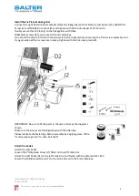 Preview for 8 page of Salter M-280 AIR BIKE Owner'S Manual