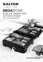 Salter MEGASTONE Instruction Manual предпросмотр