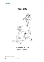 Preview for 1 page of Salter RS-25 BIKE Owner'S Manual