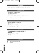 Preview for 14 page of Salter SL2551-1 Instructions And Guarantee