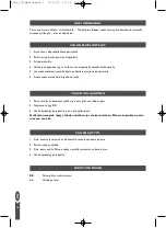 Preview for 18 page of Salter SL2551-1 Instructions And Guarantee