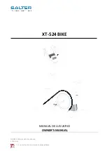 Salter XT-524 BIKE Owner'S Manual предпросмотр