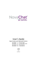 Saltillo NovaChat Series User Manual preview