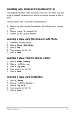 Preview for 84 page of Saltillo NovaChat Series User Manual