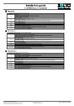 Предварительный просмотр 10 страницы Salto CU4000 Installation Manual