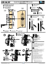 Предварительный просмотр 2 страницы Salto KPB06 Series Installation Sequence