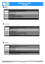 Preview for 18 page of Salto UBOX 4000 Installation Manual