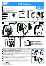 Preview for 1 page of Salto WRD0B Installation Manual