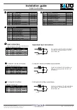 Preview for 3 page of Salto XS4 CU42 Series Installation Manual