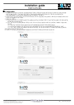 Preview for 6 page of Salto XS4 CU42 Series Installation Manual