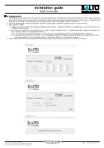 Preview for 7 page of Salto XS4 CU42 Series Installation Manual