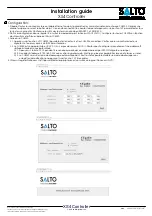 Preview for 8 page of Salto XS4 CU42 Series Installation Manual