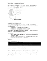 Предварительный просмотр 3 страницы Salton elite SFF 18 User Manual