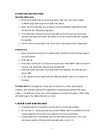 Preview for 5 page of Salton elite SSK20E Instructions And Warranty