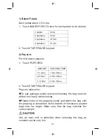 Предварительный просмотр 21 страницы Salton 30PX98-F Instruction Booklet