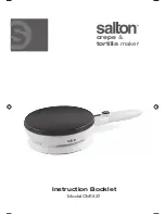 Salton CM1337 Instruction Booklet preview