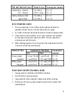 Preview for 8 page of Salton COMBO II Manual