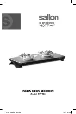 Salton Cordless HOTRAY TWT40 Instruction Booklet предпросмотр