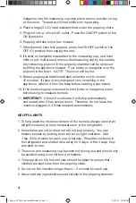 Preview for 4 page of Salton CP1428R Instruction Booklet