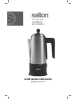 Salton CU1777 Instruction Booklet preview