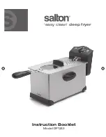 Preview for 1 page of Salton DF1233 Instruction Booklet