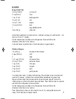 Preview for 9 page of Salton DF1233 Instruction Booklet