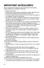 Preview for 2 page of Salton DF1240BK Instruction Booklet