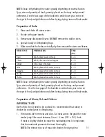 Preview for 11 page of Salton DH-1171 Instruction Booklet