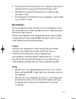 Preview for 13 page of Salton DH-1171 Instruction Booklet