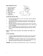 Preview for 3 page of Salton DM-11 Manual