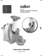 Предварительный просмотр 1 страницы Salton DS1457 Instruction Manual