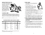 Preview for 6 page of Salton EG2LT Looney Tunes Use And Care Manual