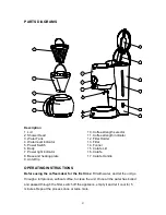 Preview for 4 page of Salton Elite SCM025E Instructions And Warranty