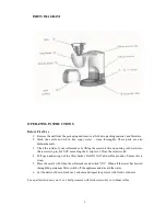 Preview for 3 page of Salton Elite SCM30E Warranty And Instructions