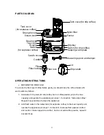 Preview for 4 page of Salton Elite SECM21 Instructions And Warranty Information