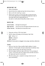 Preview for 4 page of Salton ET1403B Instruction Booklet