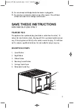 Preview for 3 page of Salton ET2084 Instruction Booklet