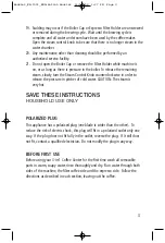 Предварительный просмотр 3 страницы Salton EX-1091 Instruction Booklet