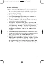 Preview for 7 page of Salton EX-1091 Instruction Booklet