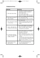 Preview for 10 page of Salton EX-1091 Instruction Booklet