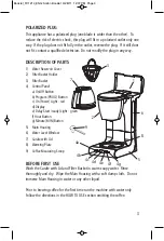 Preview for 3 page of Salton FC1214 Instruction Booklet