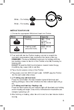 Предварительный просмотр 5 страницы Salton FR1416A Instruction Booklet