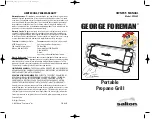 Предварительный просмотр 1 страницы Salton GEORGE FOREMAN GP324P Owner'S Manual