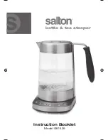 Salton GK1429 Instruction Booklet preview
