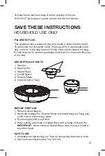 Предварительный просмотр 3 страницы Salton GM1707 Instruction Booklet